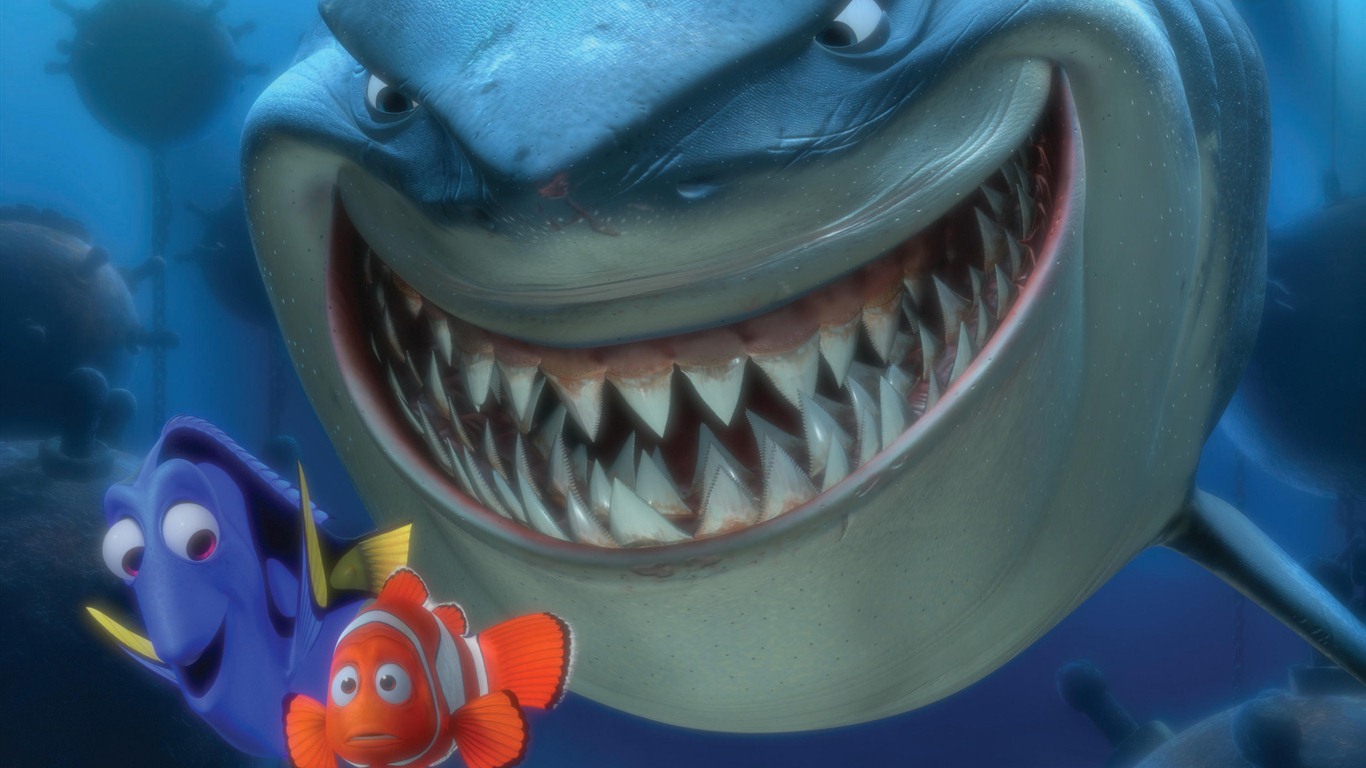 Finding Nemo 3D 海底总动员 3D 2012高清壁纸16 - 1366x768