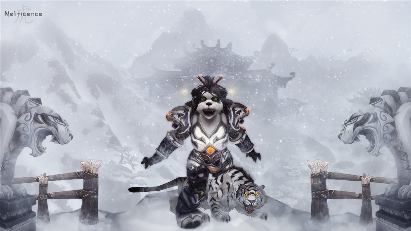 World of Warcraft: Mists of Pandaria fondos de pantalla HD #4 - 1366x768