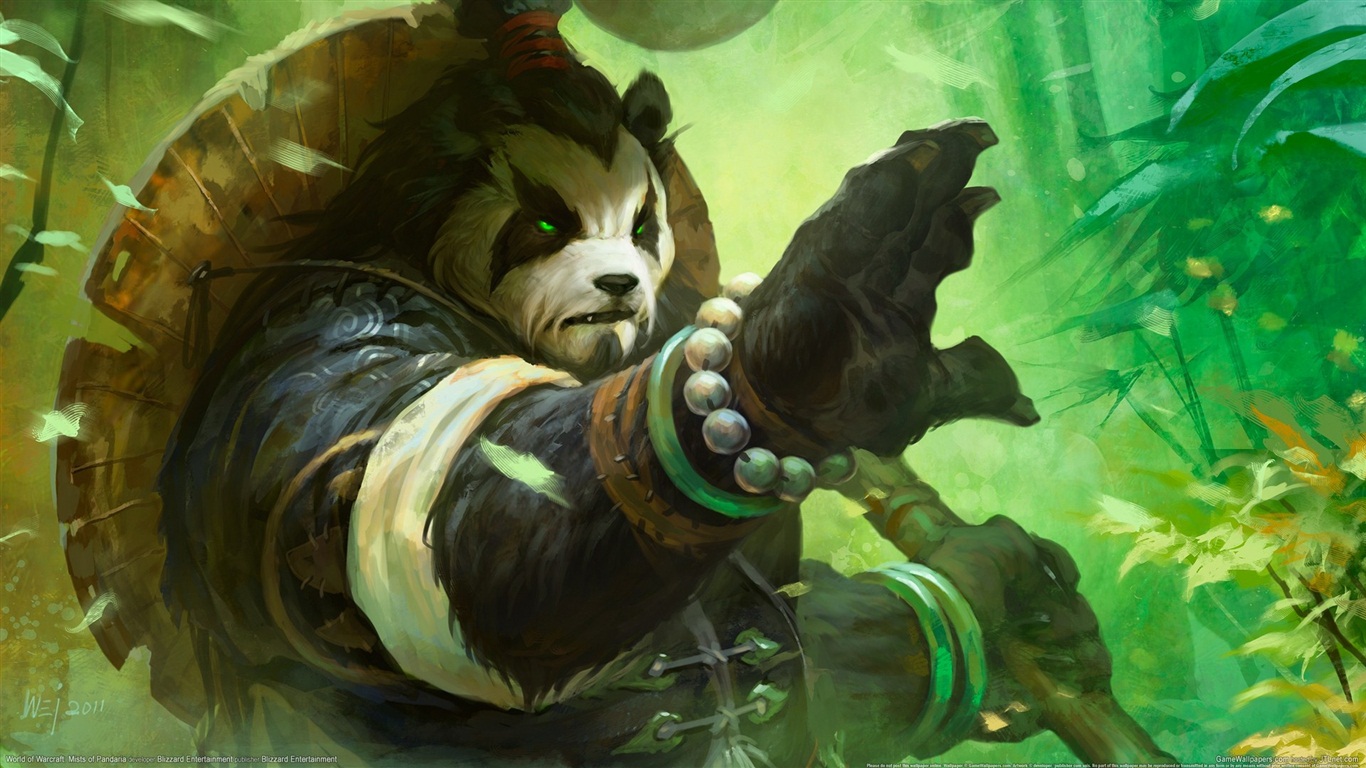World of Warcraft: Mists of Pandaria fonds d'écran HD #11 - 1366x768