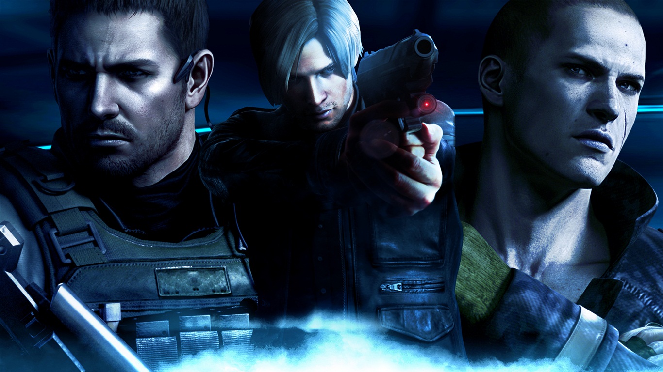 Resident Evil 6 обои HD игры #6 - 1366x768