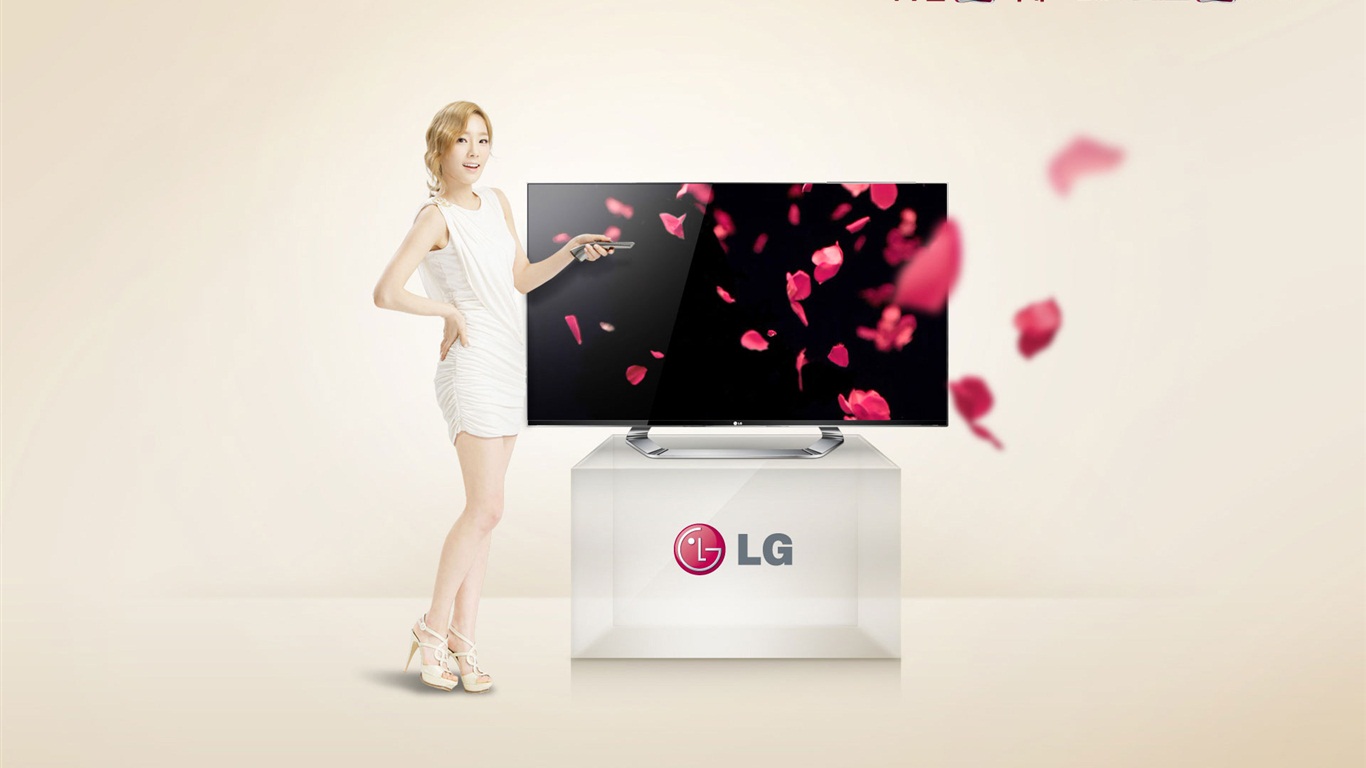 Girls Generation ACE und LG Vermerke Anzeigen HD Wallpaper #14 - 1366x768