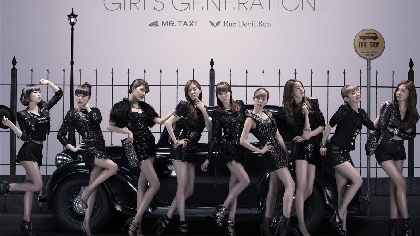 Girls Generation latest HD wallpapers collection #14 - 1366x768