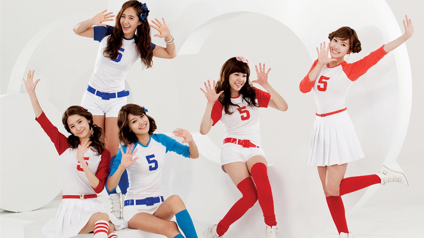 Girls Generation nejnovější HD Tapety Kolekce #17 - 1366x768