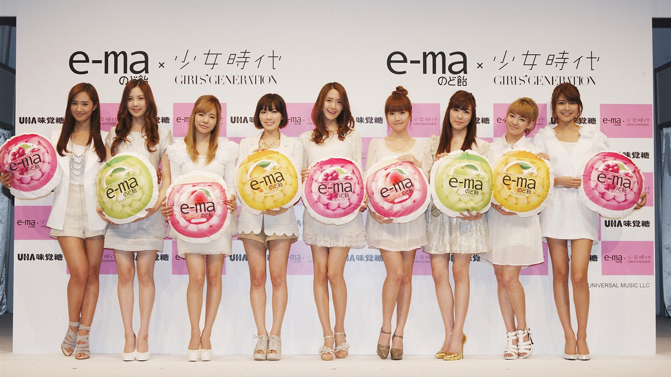 Girls Generation последние HD обои коллекция #18 - 1366x768
