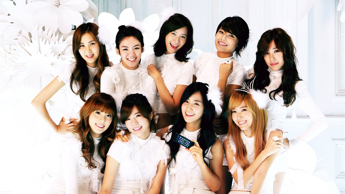 Girls Generation последние HD обои коллекция #20 - 1366x768