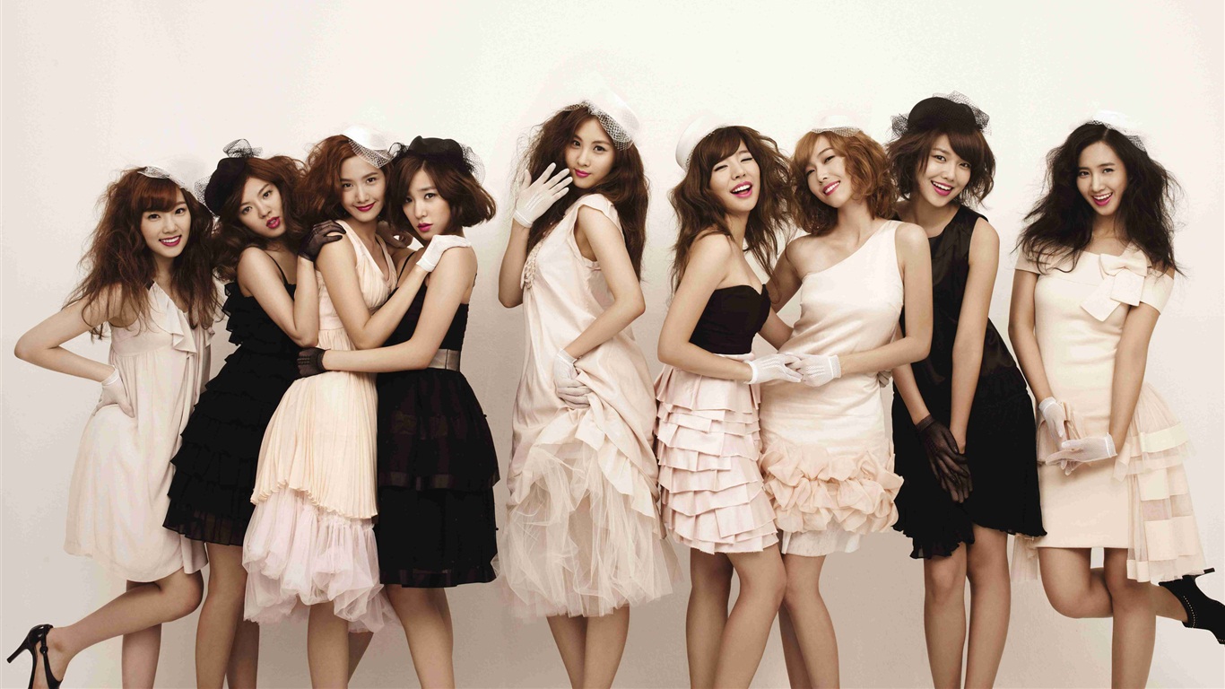 Girls Generation nejnovější HD Tapety Kolekce #21 - 1366x768
