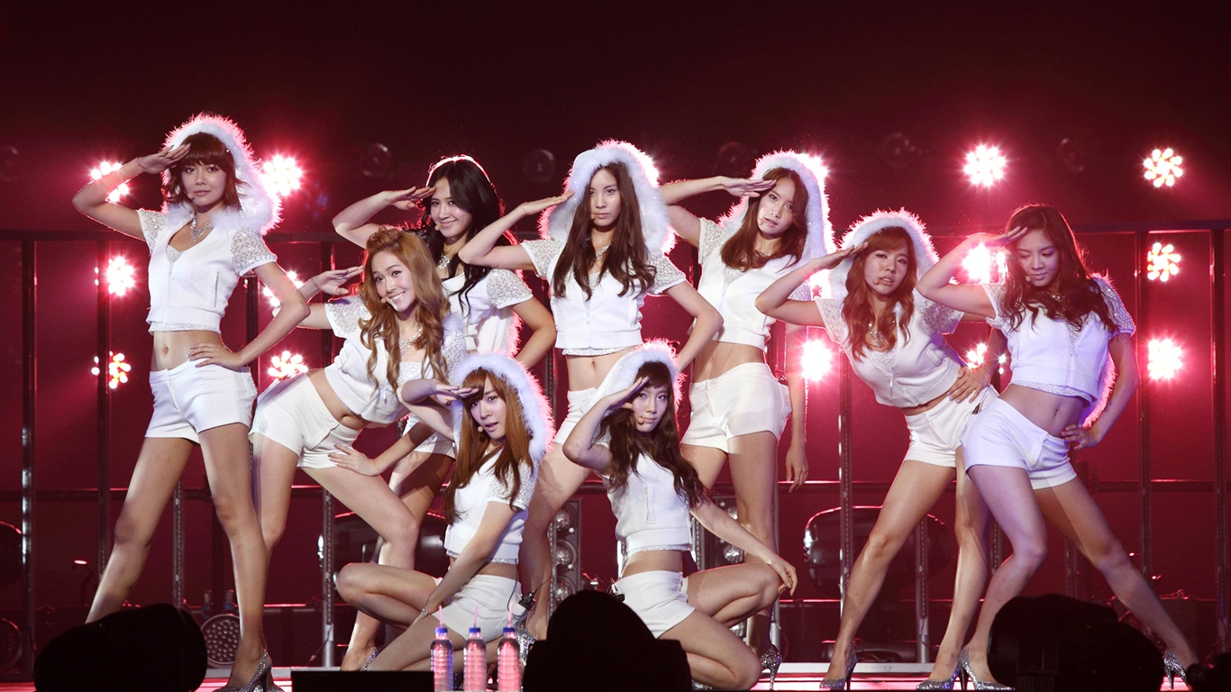 Girls Generation latest HD wallpapers collection #24 - 1366x768