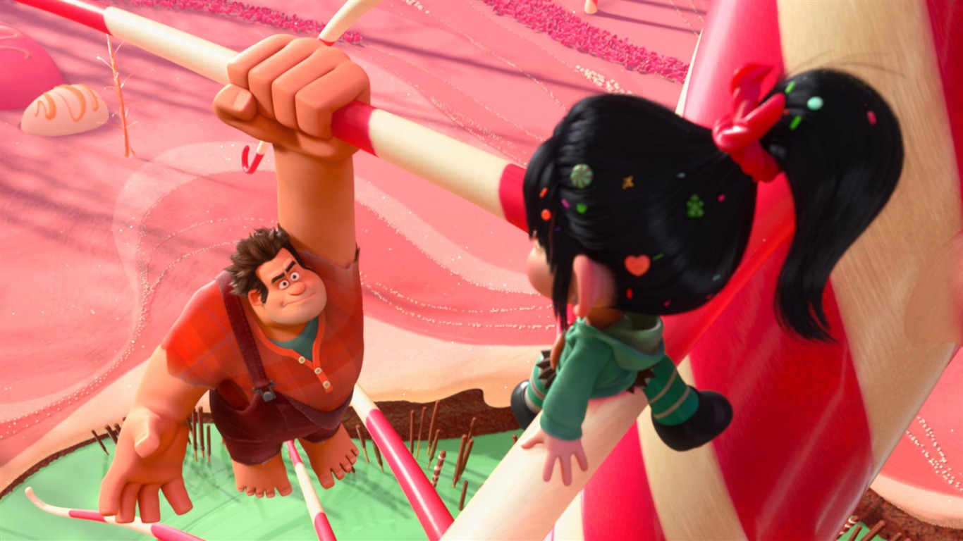 Wreck-It Ralph HD обои #10 - 1366x768