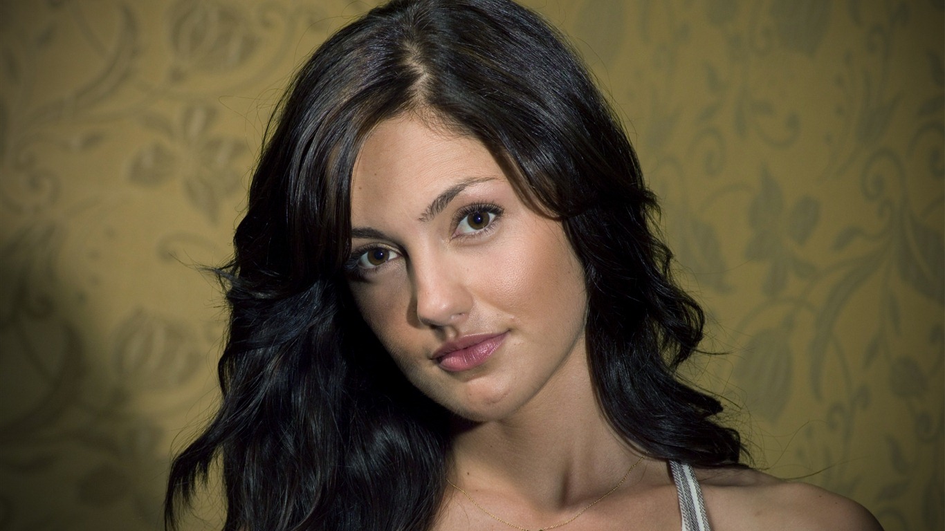 Minka Kelly beautiful wallpapers #3 - 1366x768