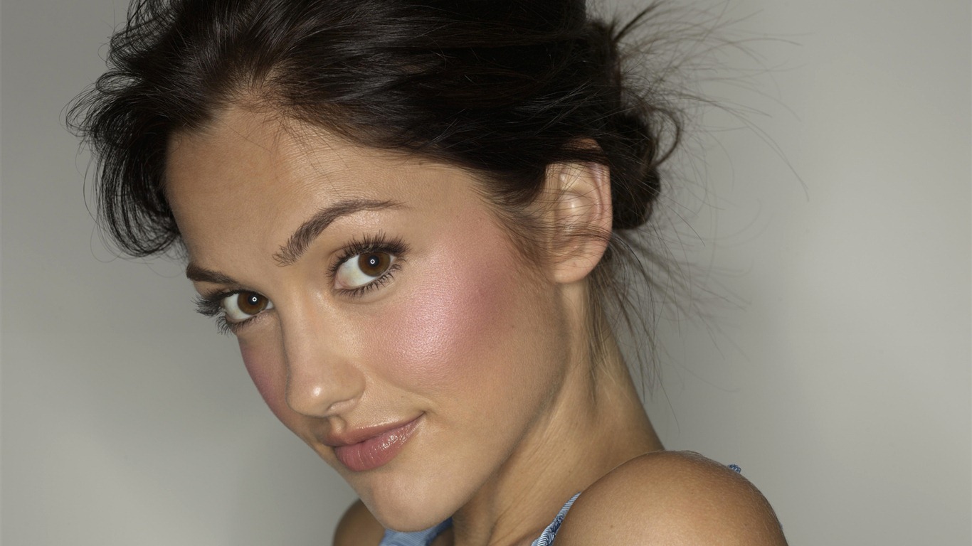 Minka Kelly krásné Tapety na plochu #4 - 1366x768