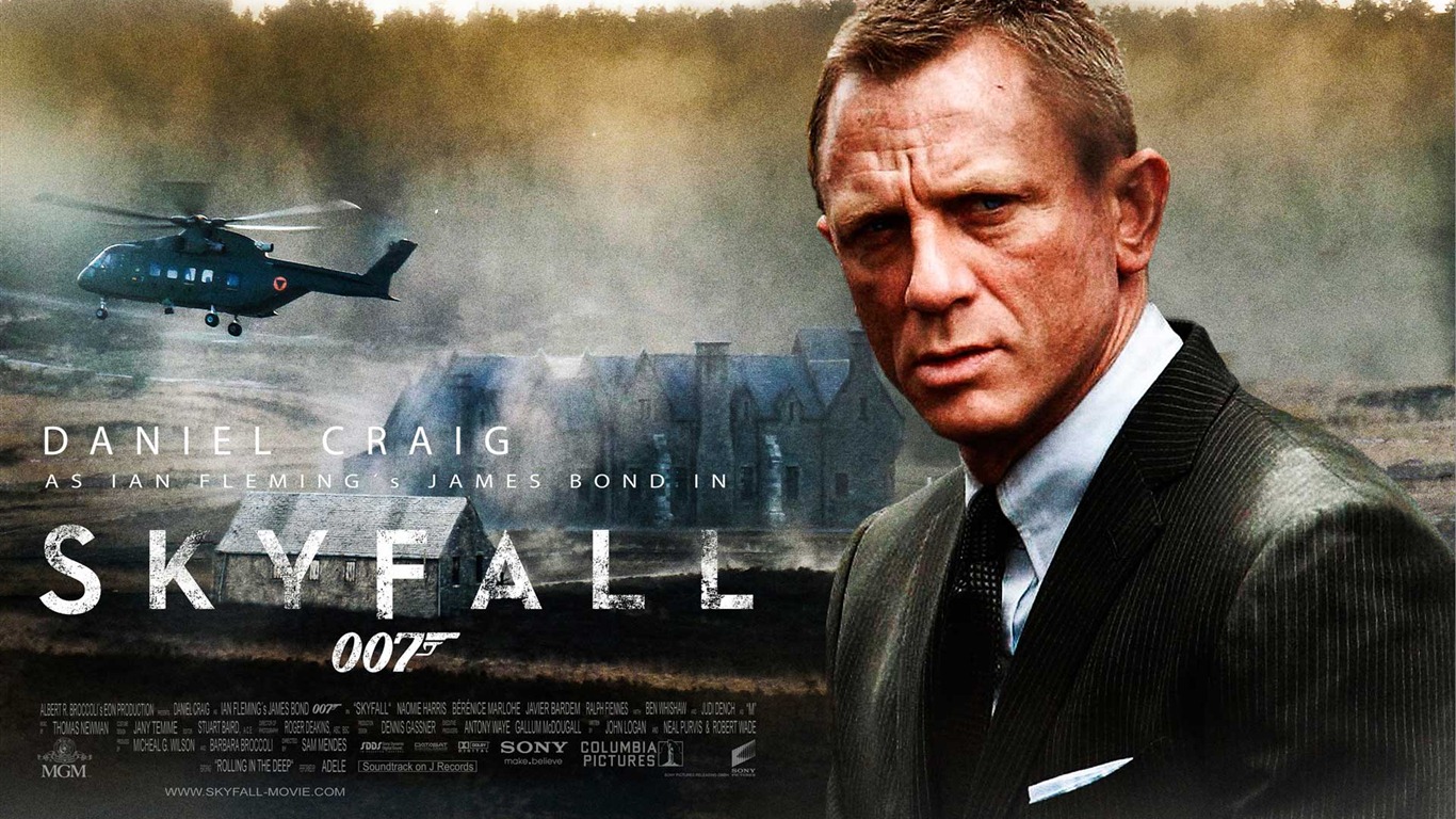 Skyfall 007의 HD 배경 화면 #7 - 1366x768