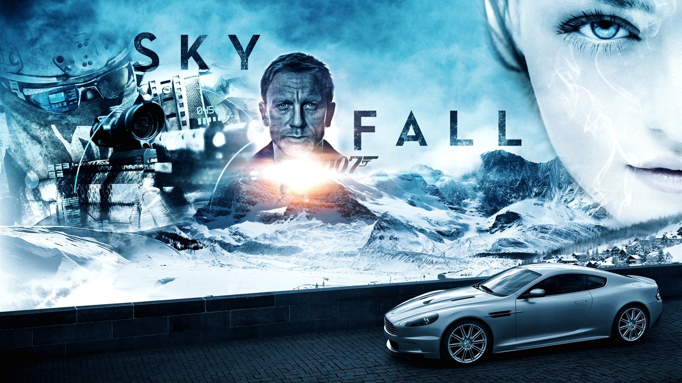 Skyfall 007의 HD 배경 화면 #21 - 1366x768