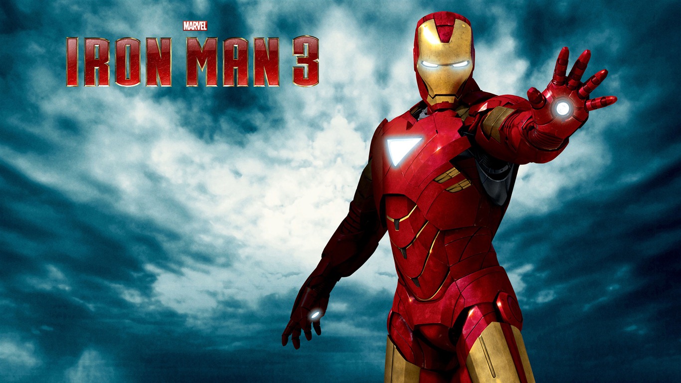 Iron Man 3 鋼鐵俠3 高清壁紙 #3 - 1366x768