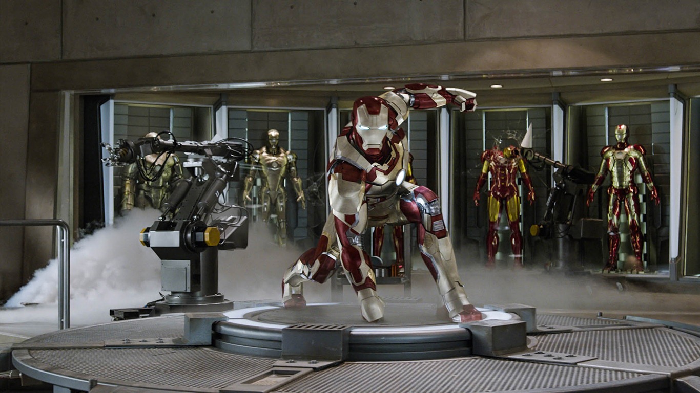 Iron Man 3 HD обои #9 - 1366x768