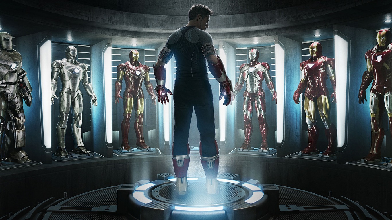 Iron Man 3 fonds d'écran HD #13 - 1366x768
