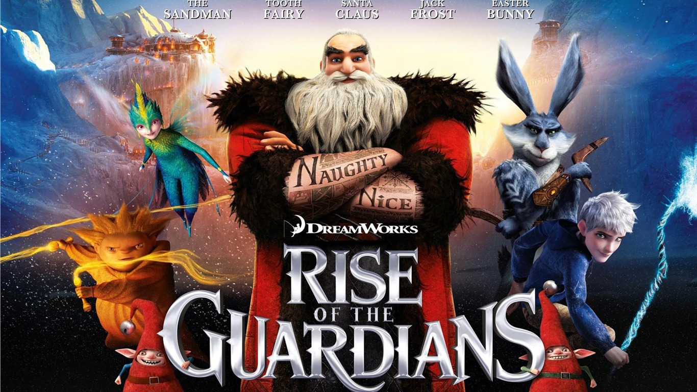 Rise of the Guardians HD Tapety na plochu #11 - 1366x768
