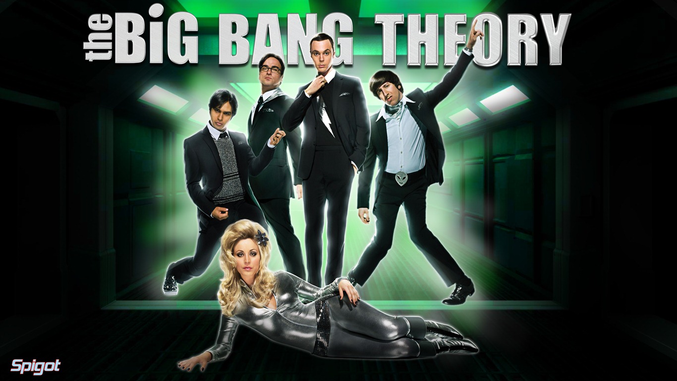The Big Bang Theory TV Series HD wallpapers #6 - 1366x768