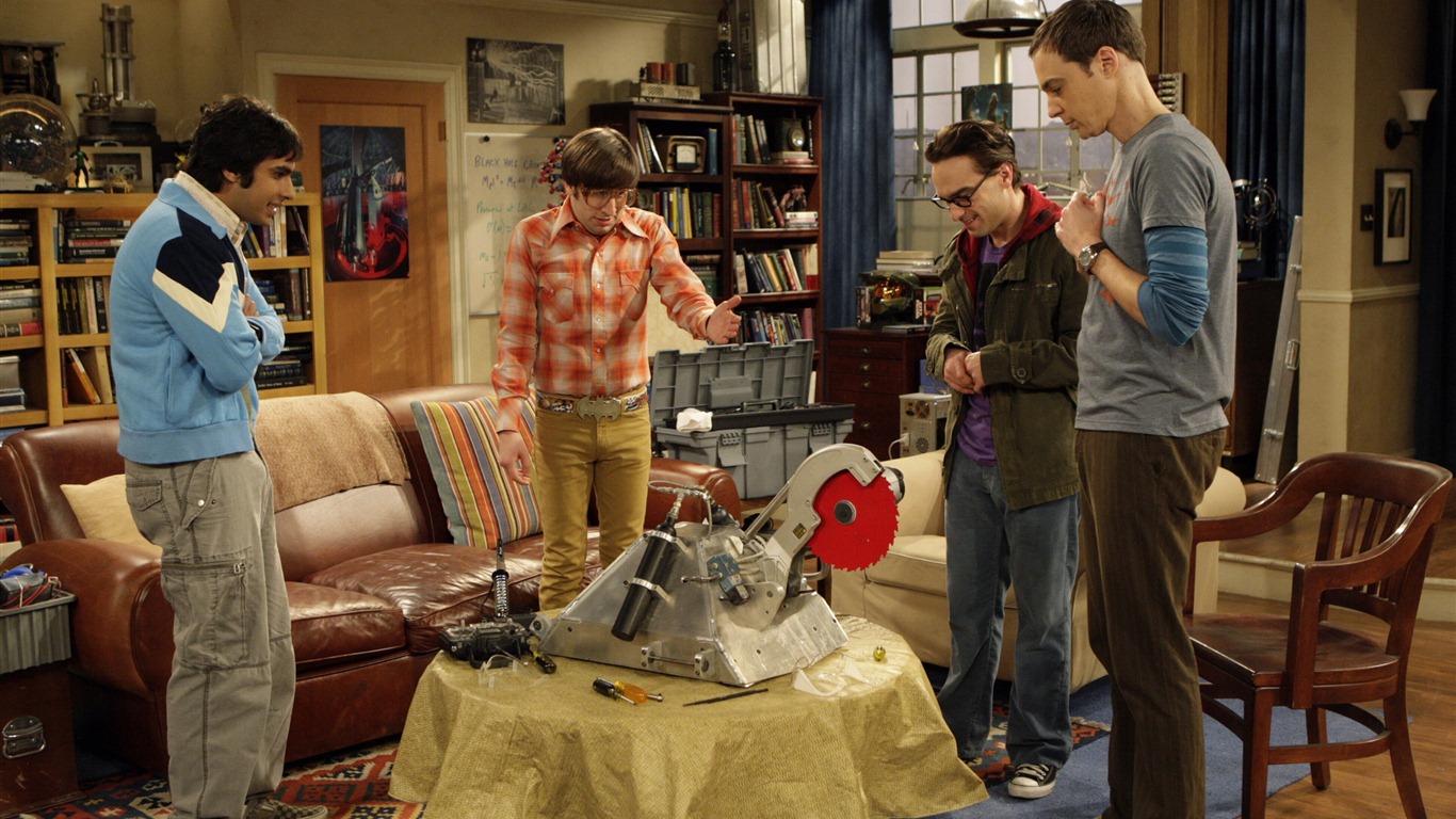 The Big Bang Theory 生活大爆炸 电视剧高清壁纸8 - 1366x768