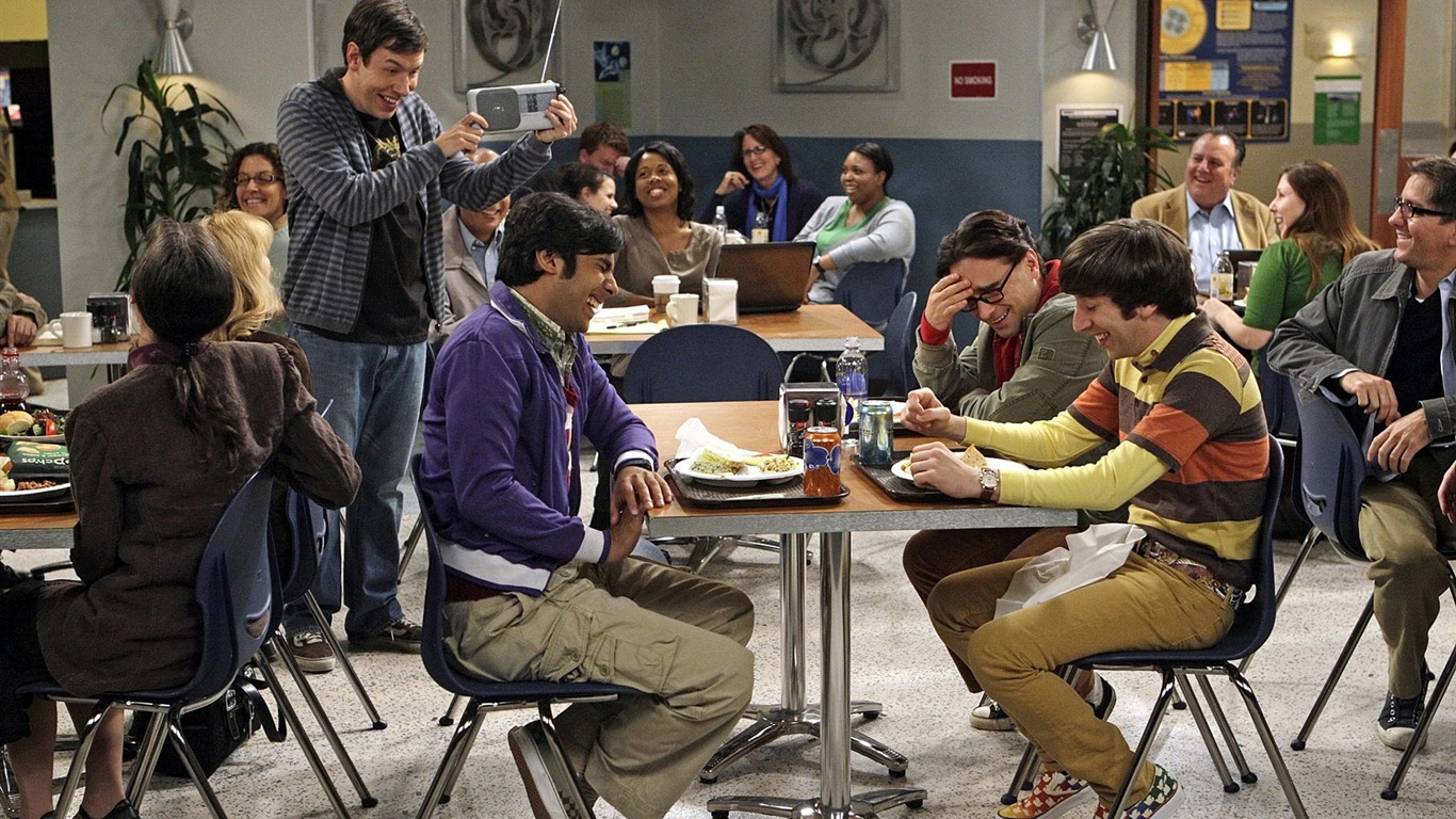 The Big Bang Theory TV Series HD wallpapers #17 - 1366x768