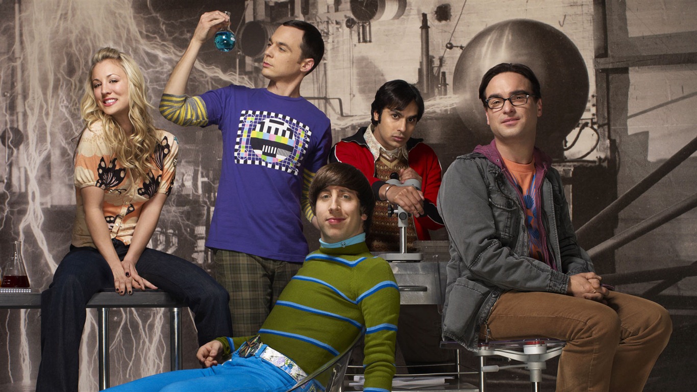 The Big Bang Theory TV Series HD wallpapers #22 - 1366x768