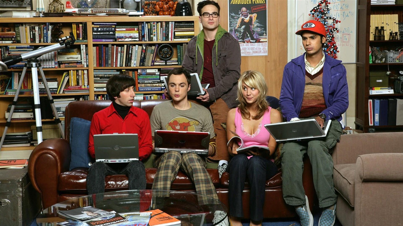 The Big Bang Theory TV Series HD wallpapers #26 - 1366x768