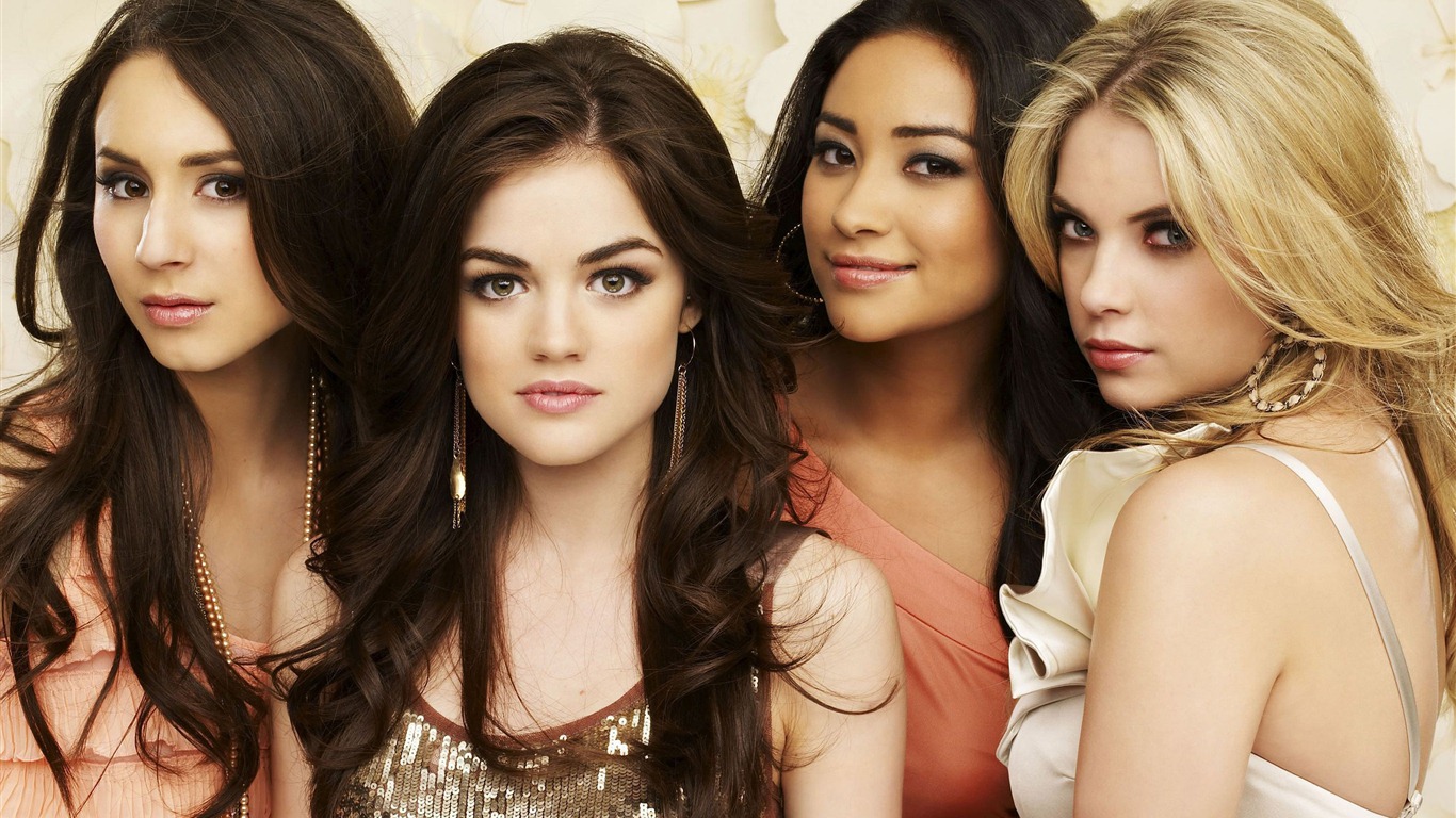 Pretty Little Liars TV Series HD Tapety na plochu #1 - 1366x768