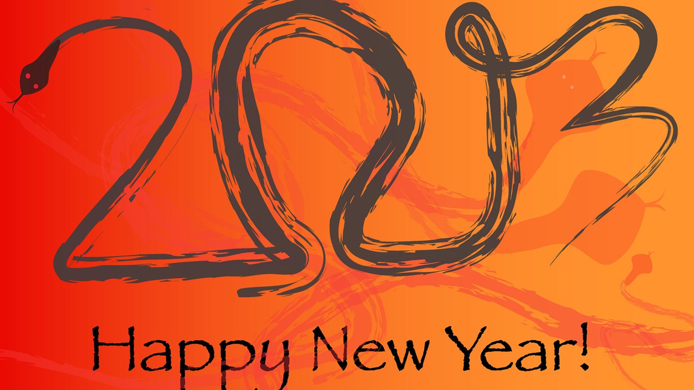 2013 Happy New Year HD обои #11 - 1366x768