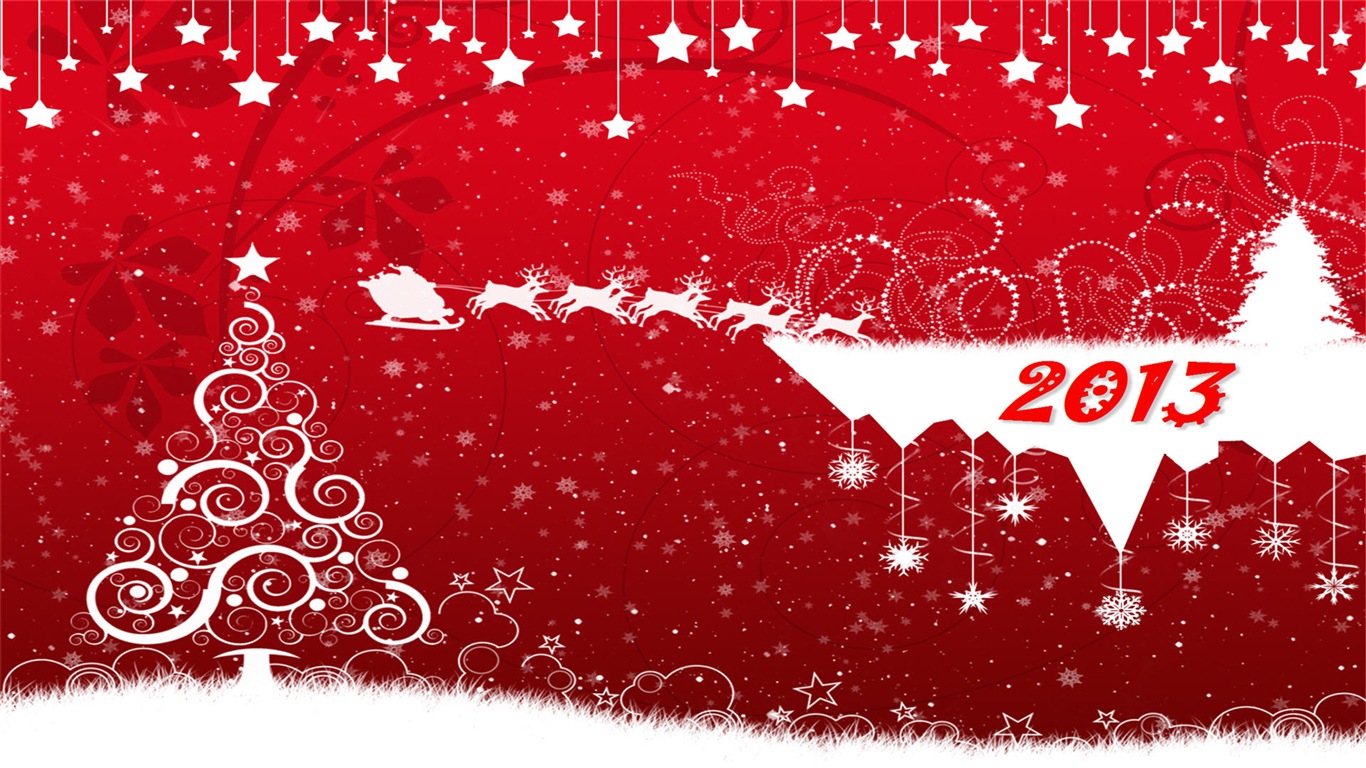 2013 Happy New Year HD wallpapers #13 - 1366x768