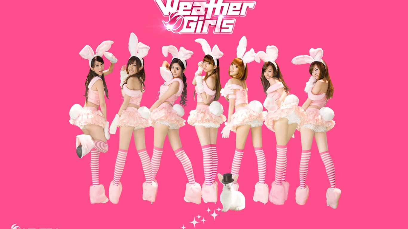 Weather Girls 天氣女孩 高清壁紙 #7 - 1366x768