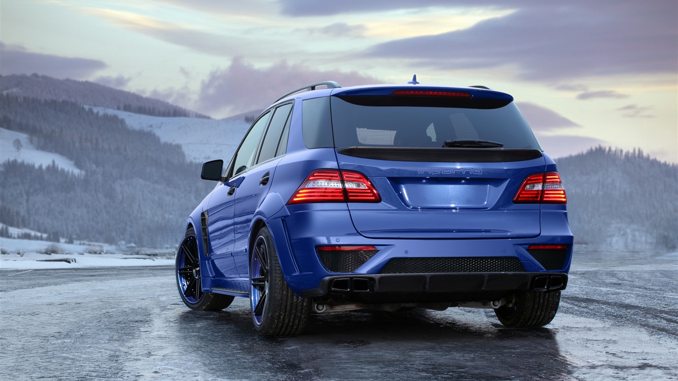 2012 Mercedes-Benz ML 63 AMG Inferno HD wallpapers #6 - 1366x768