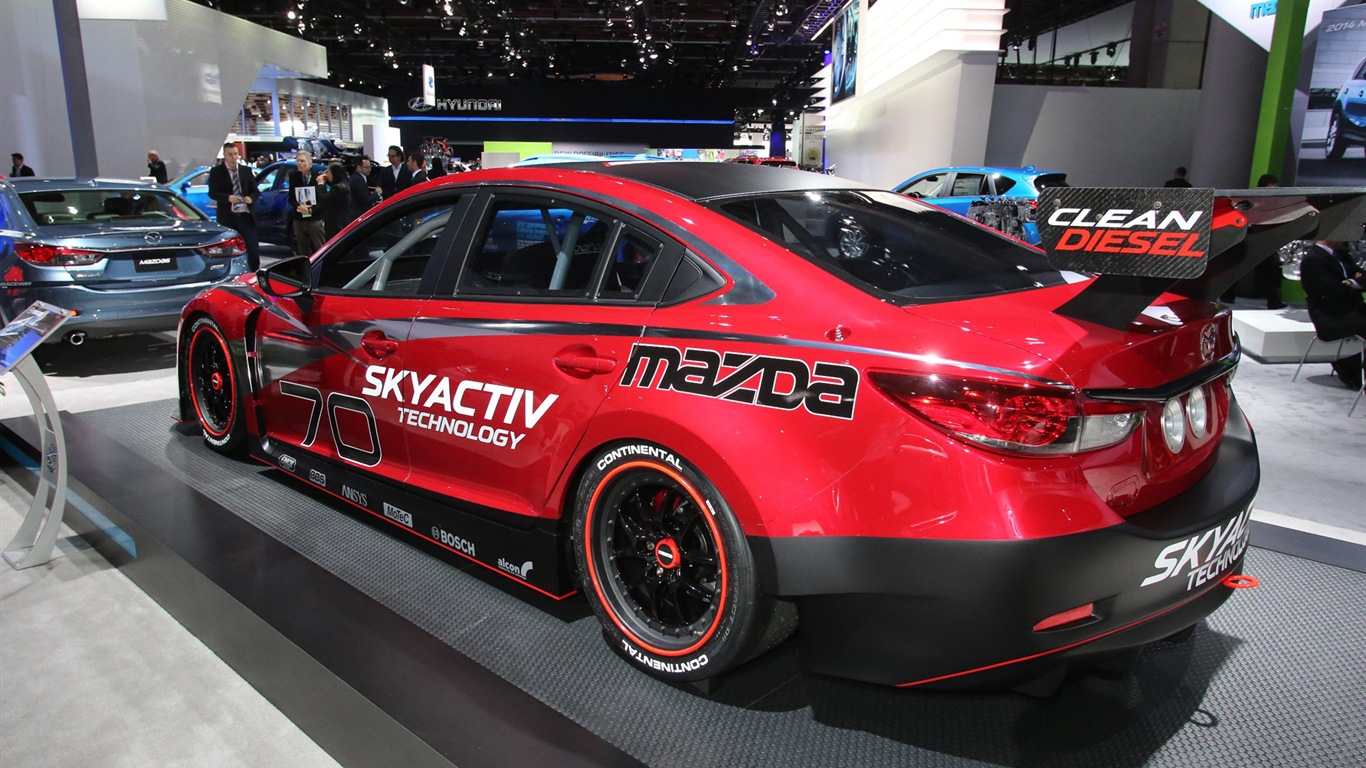2013 Mazda 6 Skyactiv-D race car HD wallpapers #3 - 1366x768