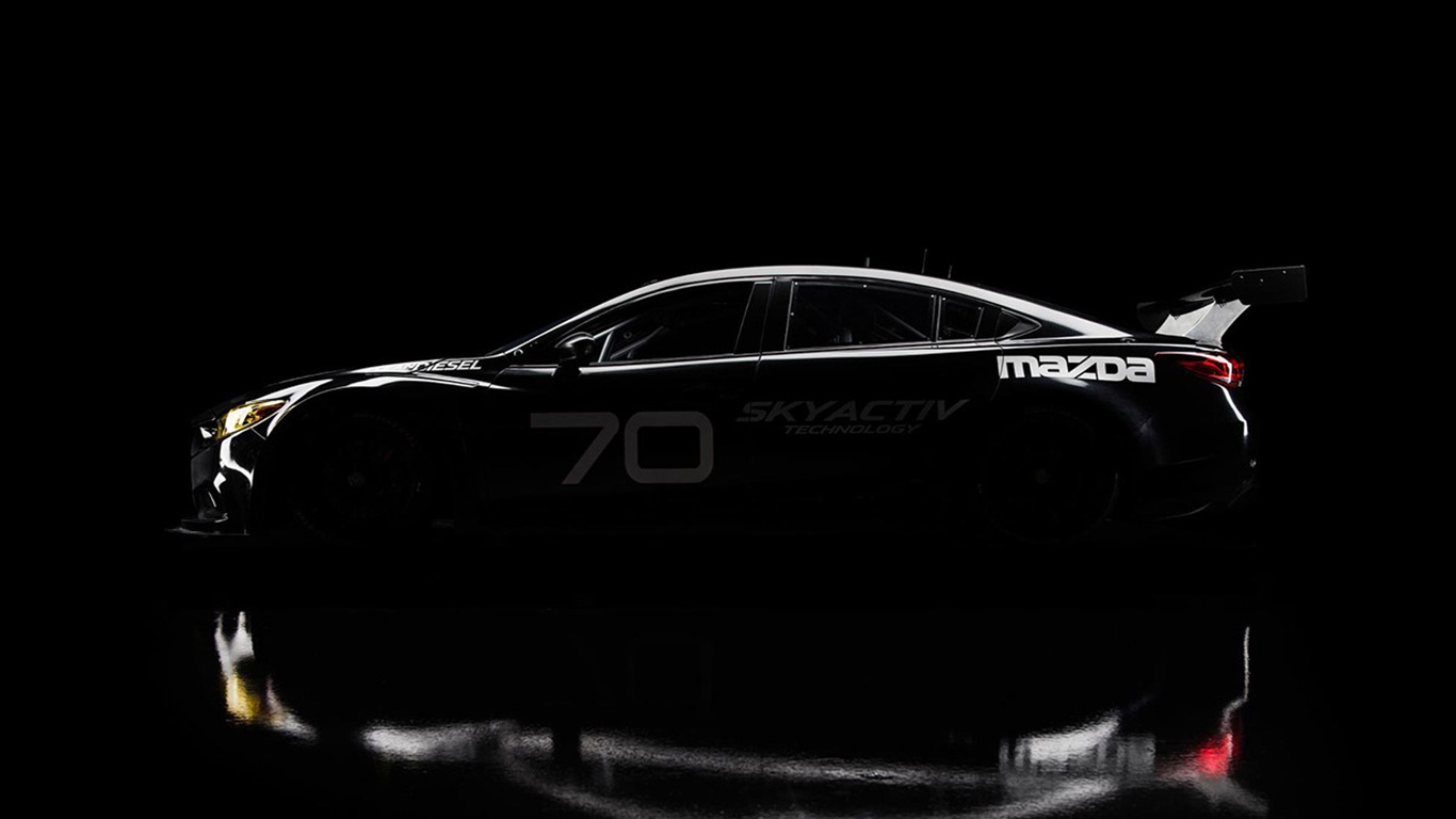 2013 Mazda 6 Skyactiv-D race car 馬自達高清壁紙 #11 - 1366x768