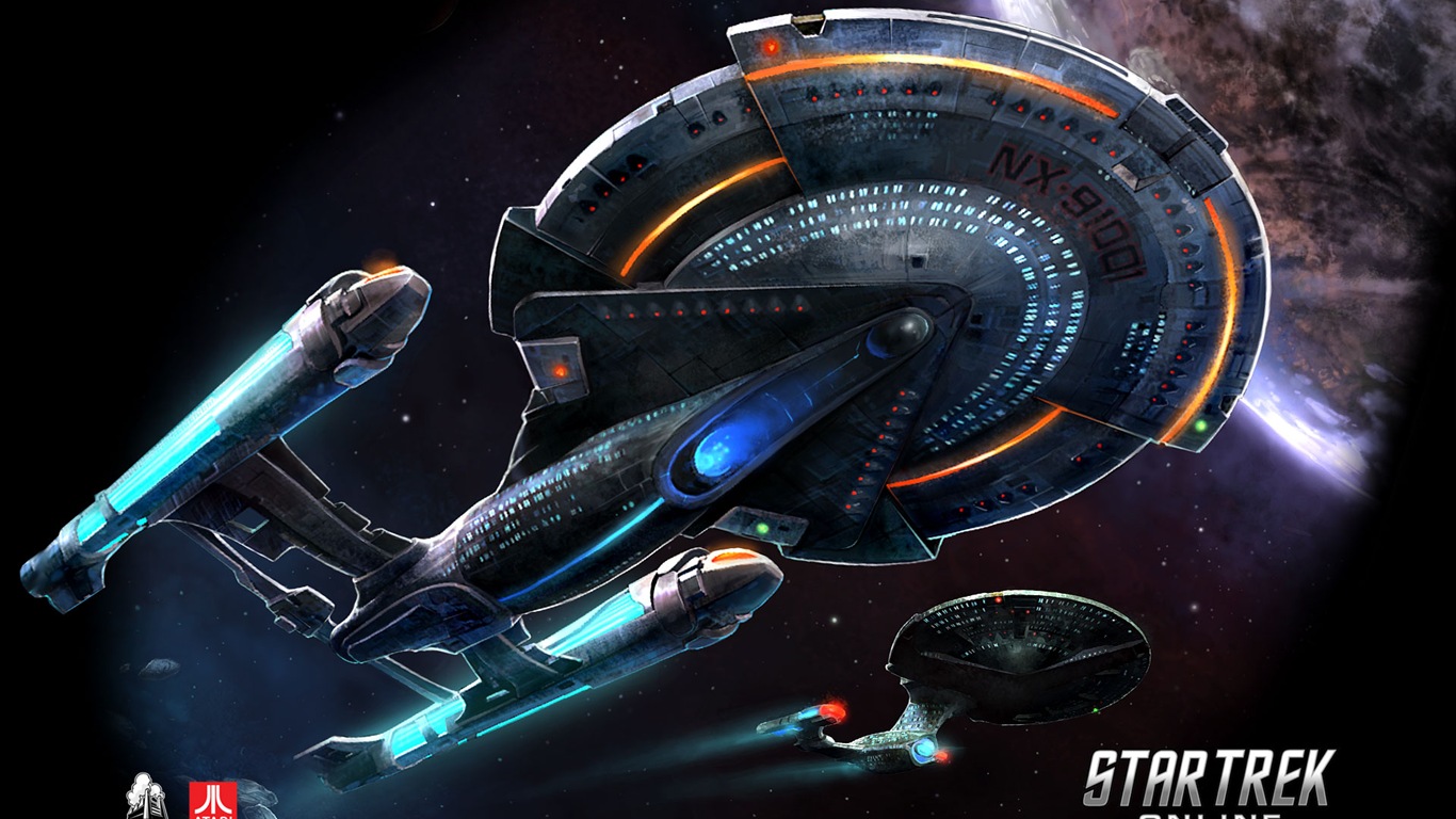 Star Trek Online jeu HD fonds d'écran #13 - 1366x768