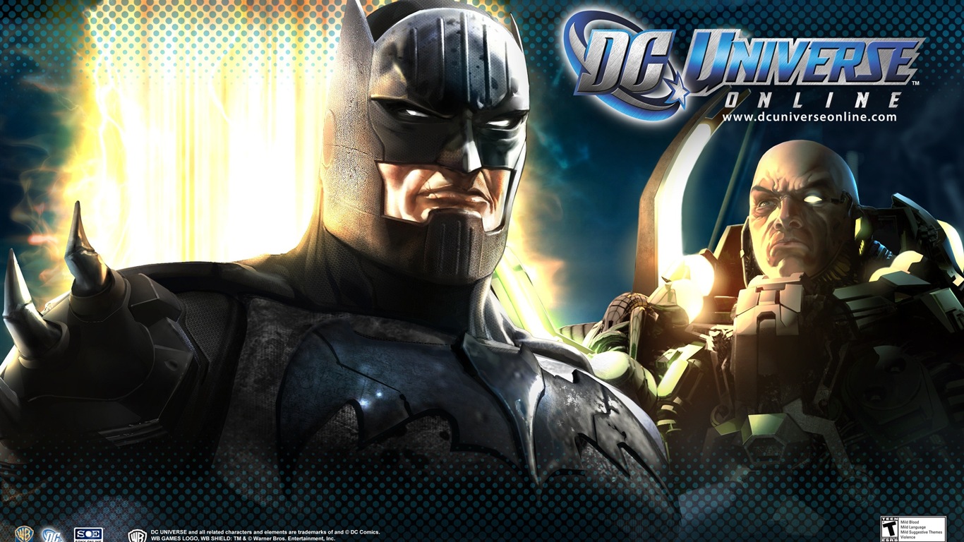 DC Universe Online Wallpapers jeux HD #1 - 1366x768