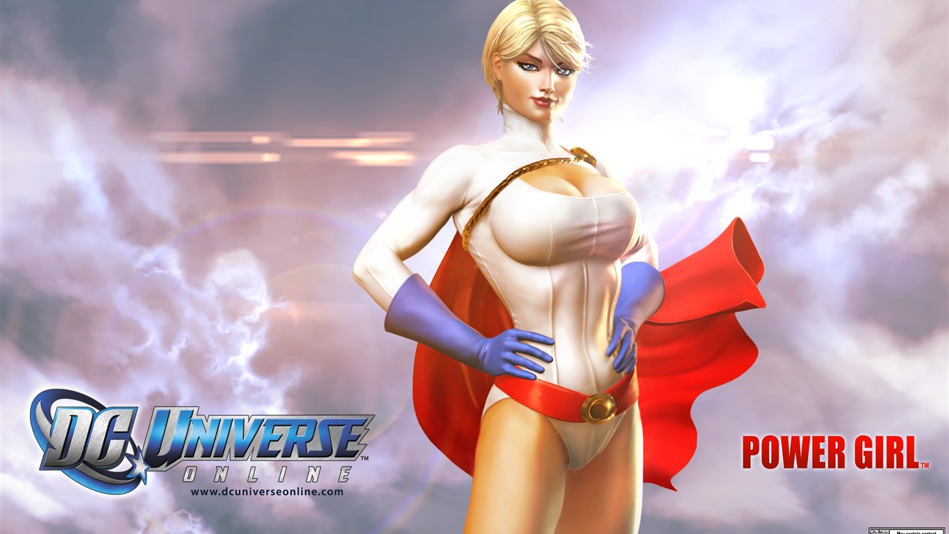 DC Universe Online HD Spiel wallpapers #5 - 1366x768