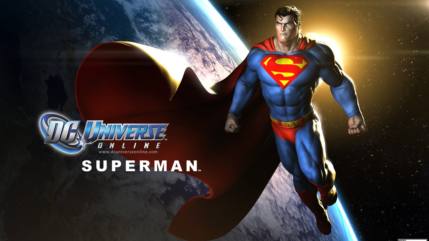 DC Universe Online DC 超级英雄 在线 高清游戏壁纸9 - 1366x768