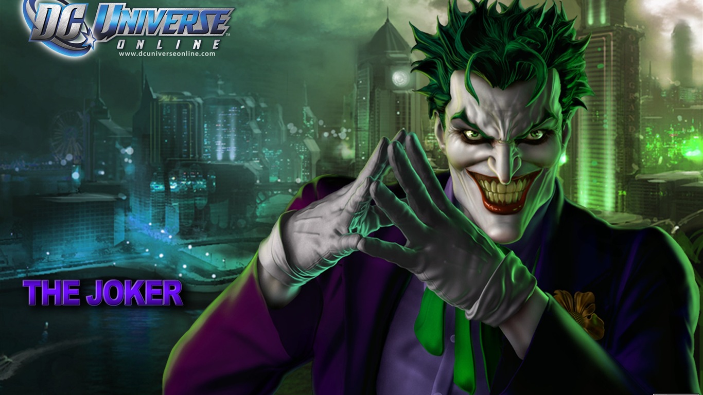DC Universe Online HD game wallpapers #11 - 1366x768