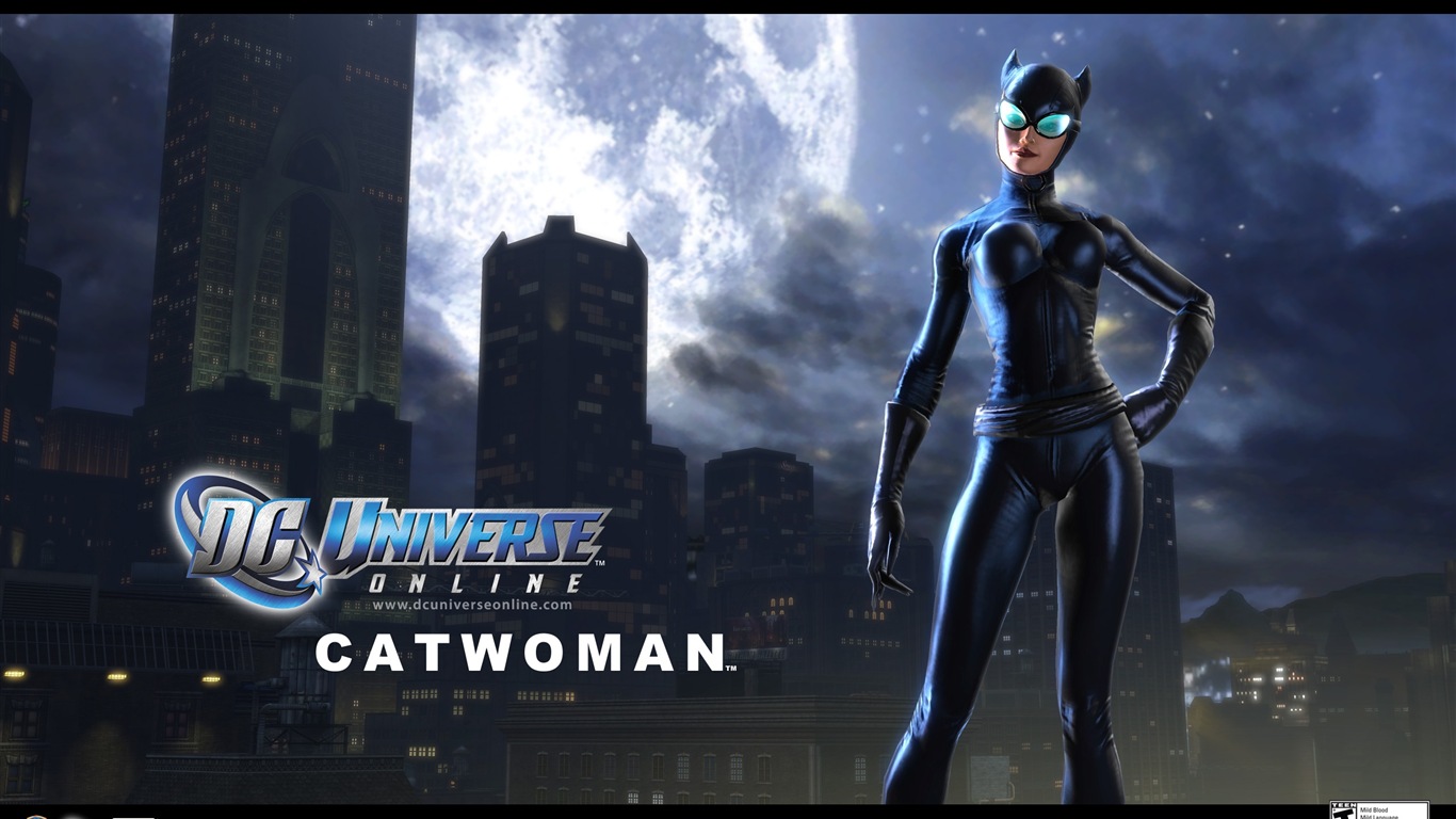 DC Universe Online HD game wallpapers #14 - 1366x768