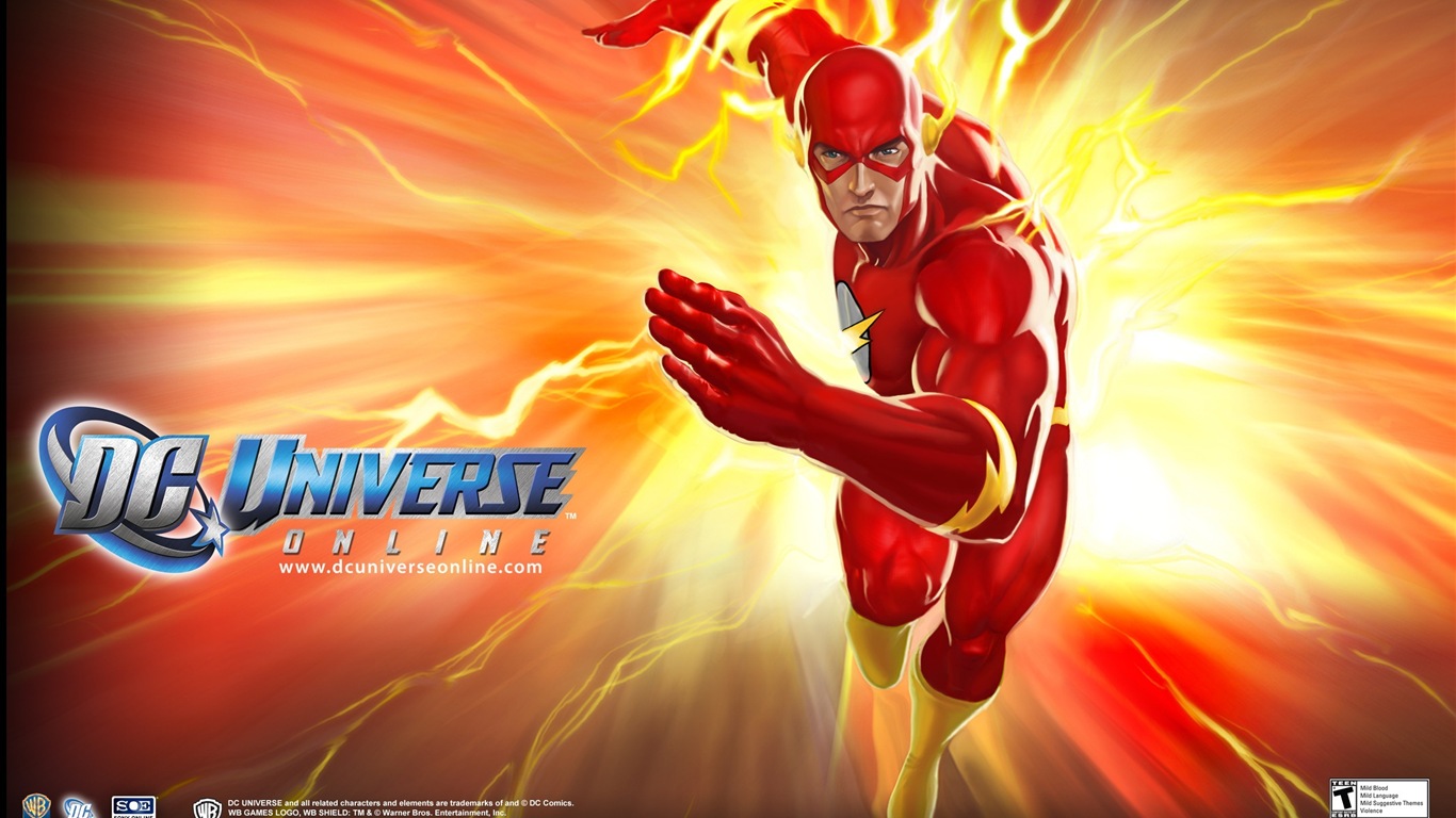 DC Universe Online HD game wallpapers #16 - 1366x768