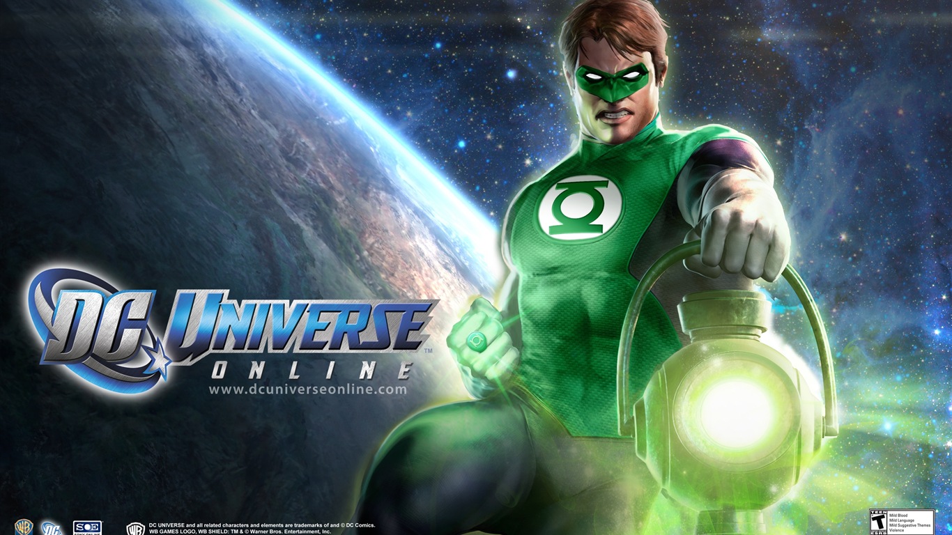 DC Universe Online HD game wallpapers #17 - 1366x768