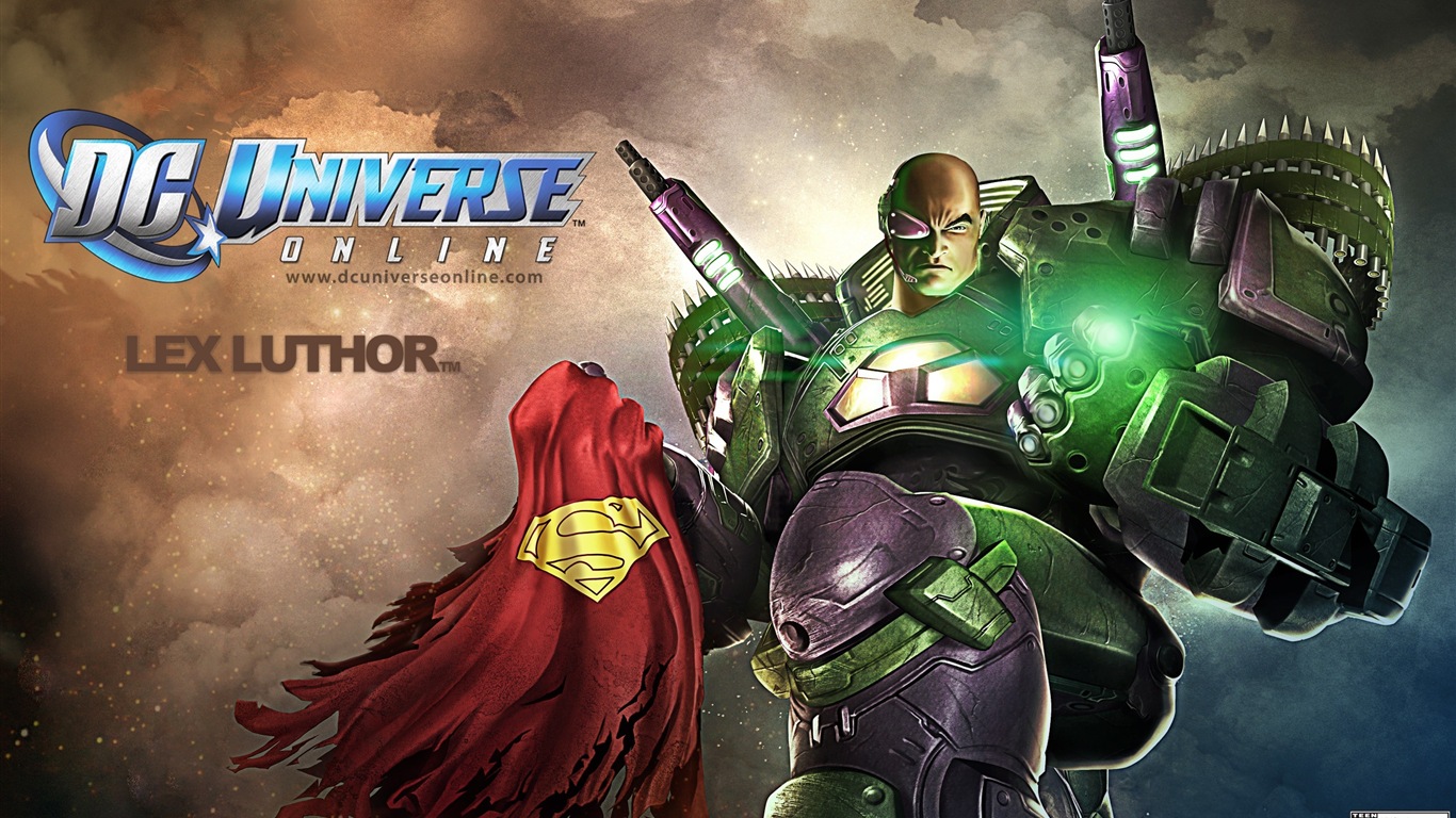 DC Universe Online HD game wallpapers #19 - 1366x768
