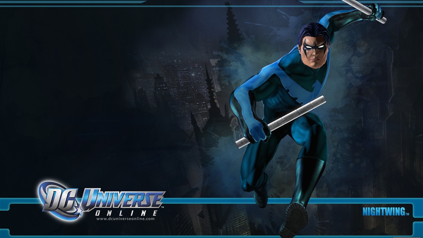 DC Universe Online HD game wallpapers #22 - 1366x768