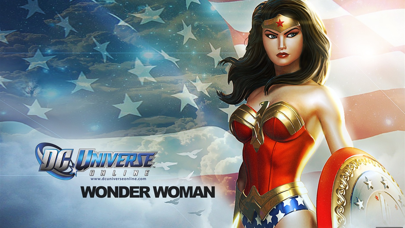 DC Universe Online HD game wallpapers #23 - 1366x768