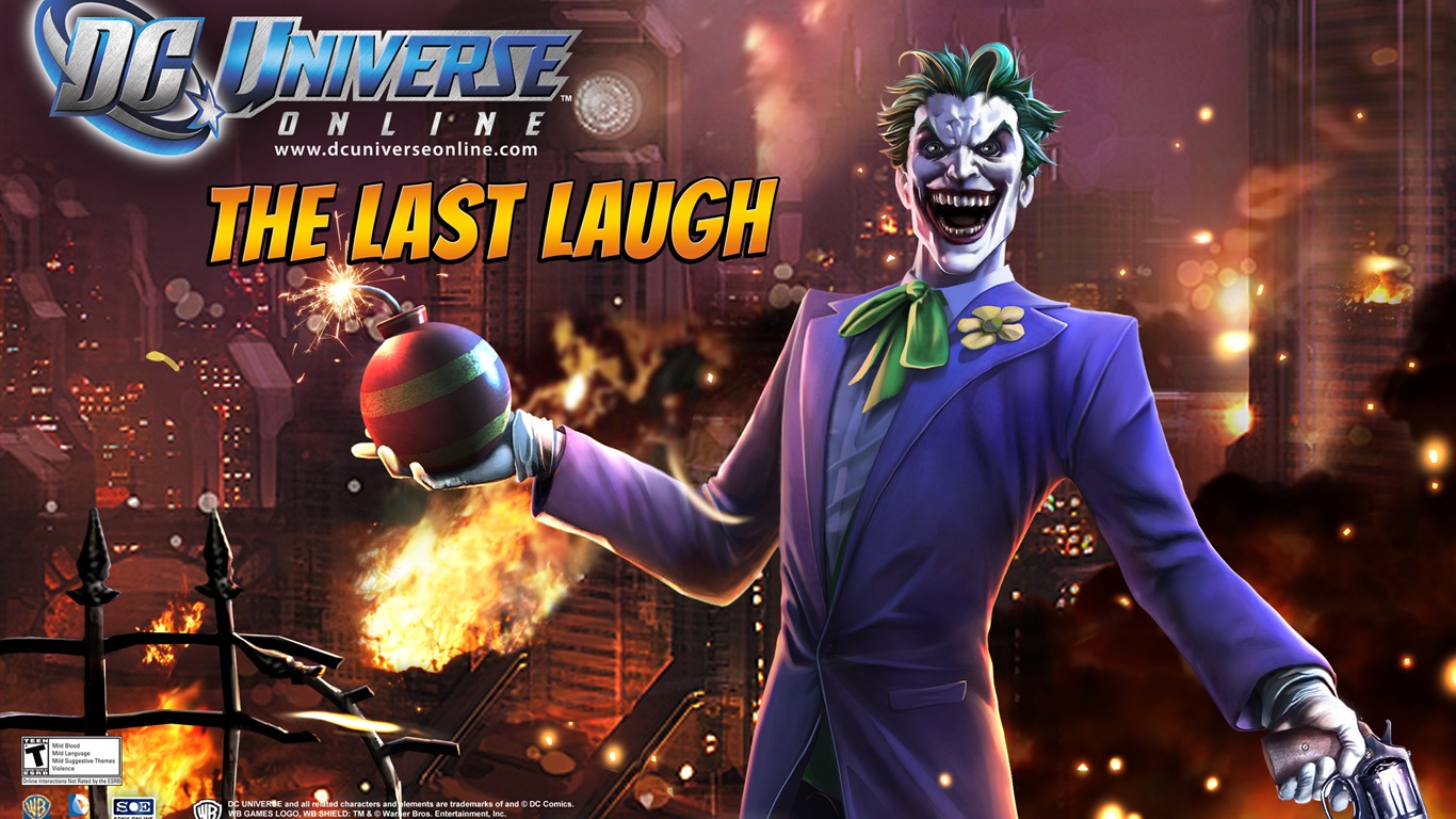 DC Universe Online HD Spiel wallpapers #27 - 1366x768