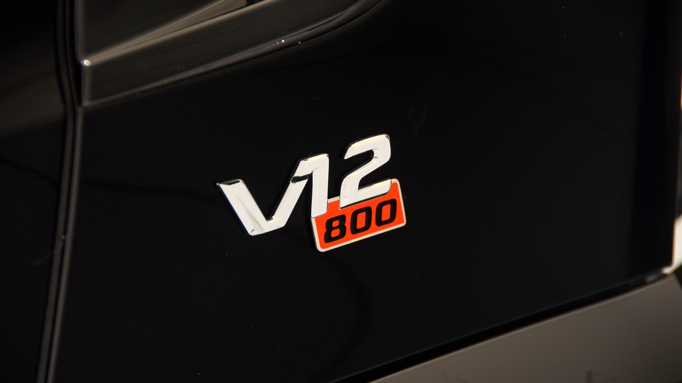 2013 Brabus 800 Roadster 博速 跑车高清壁纸17 - 1366x768