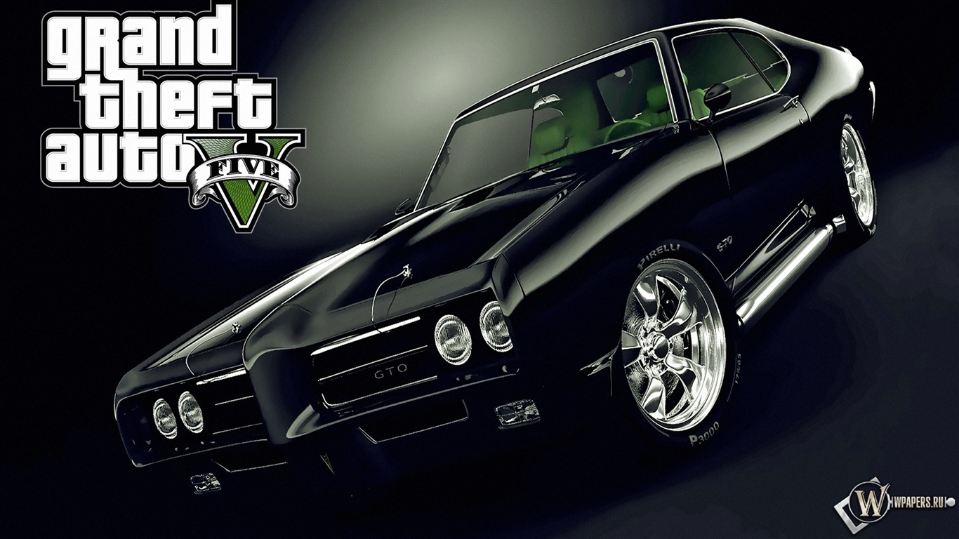 Grand Theft Auto V GTA 5 fonds d'écran de jeux HD #2 - 1366x768