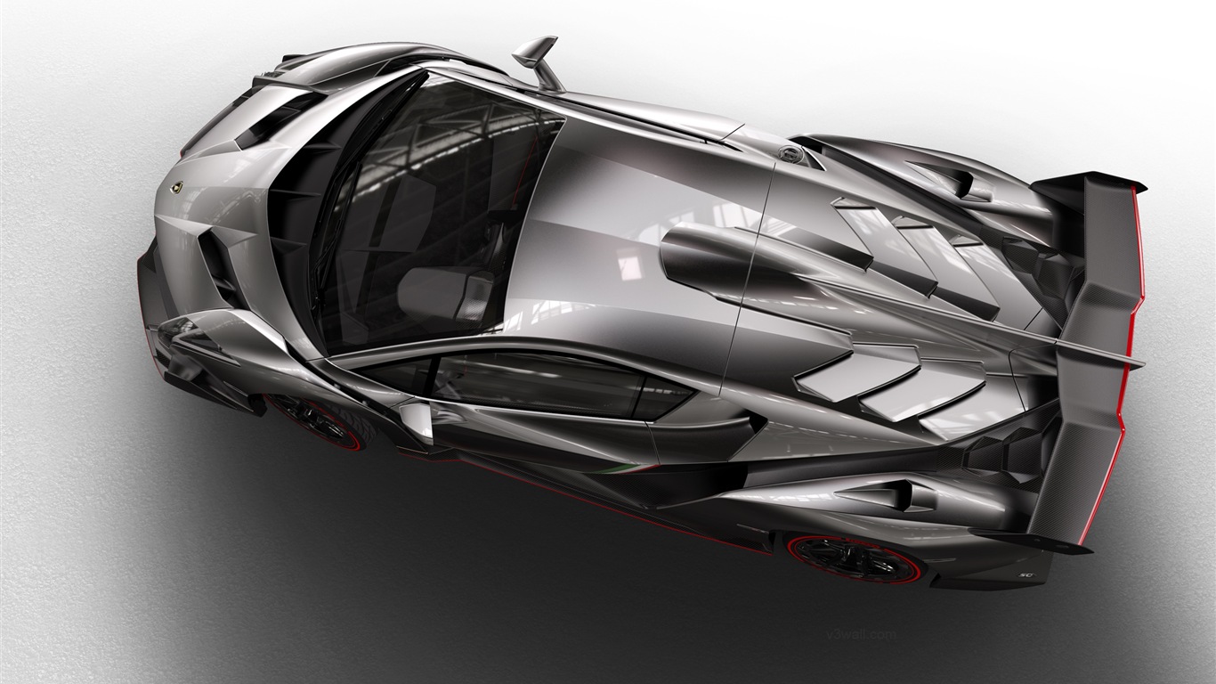 2013 Lamborghini Veneno luxe supercar HD fonds d'écran #4 - 1366x768