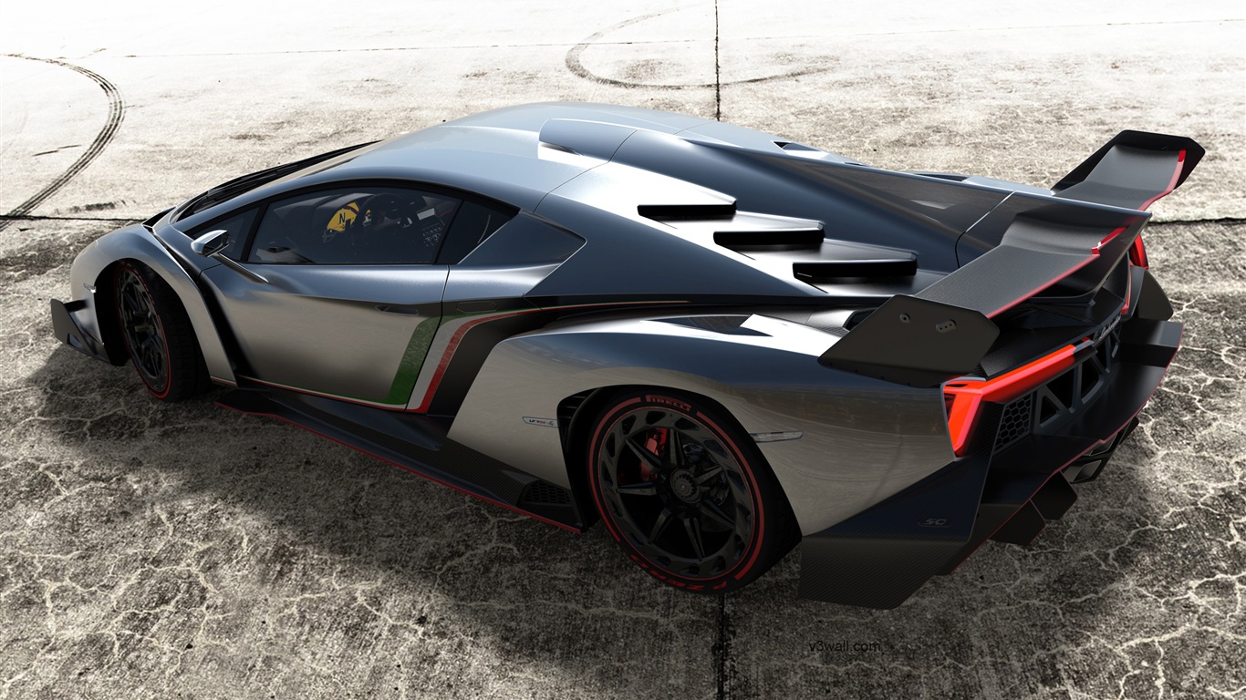 2013 Lamborghini Veneno luxe supercar HD fonds d'écran #6 - 1366x768