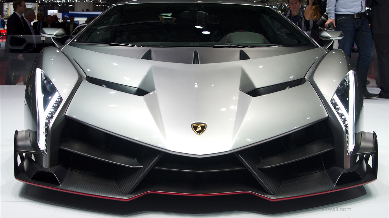 2013 Lamborghini Veneno luxe supercar HD fonds d'écran #19 - 1366x768