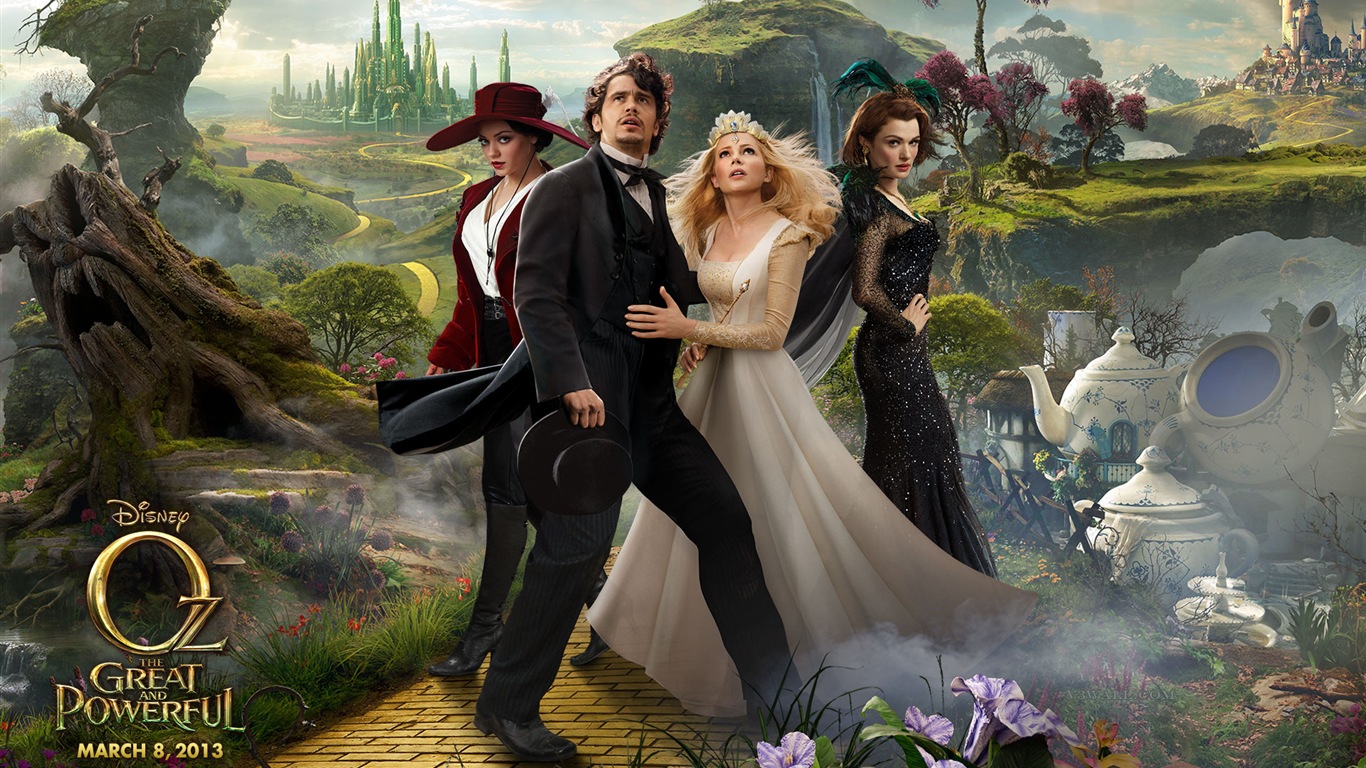Oz The Great and Powerful 2013 HD wallpapers #1 - 1366x768